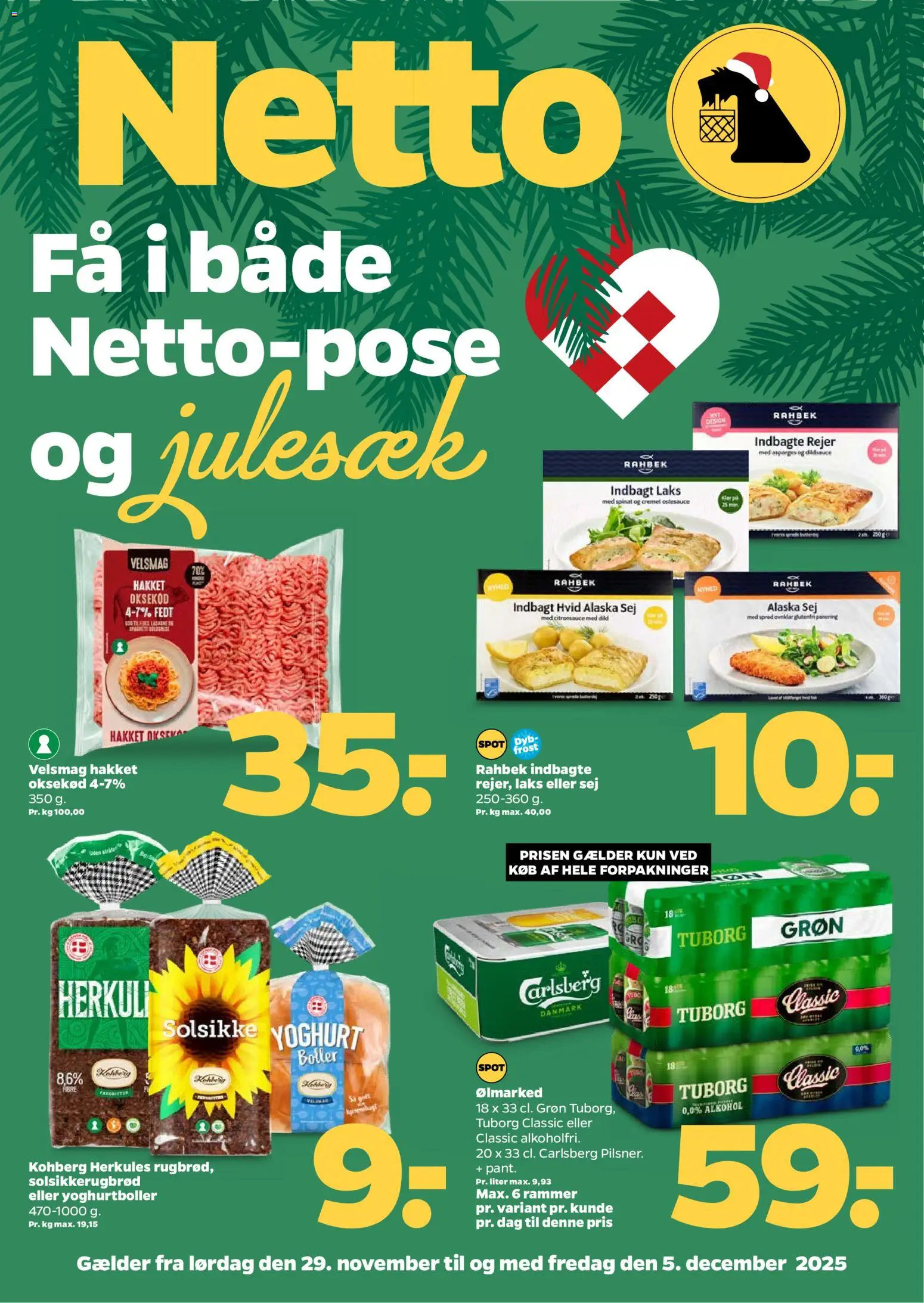 Eksempel på tilbudsavis Tilbudsavis fra butik Netto gyldig fra 29/11/2025