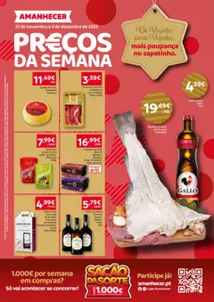 Pré-visualização do folheto da loja Amanhecer válida a partir de 27/11/2025