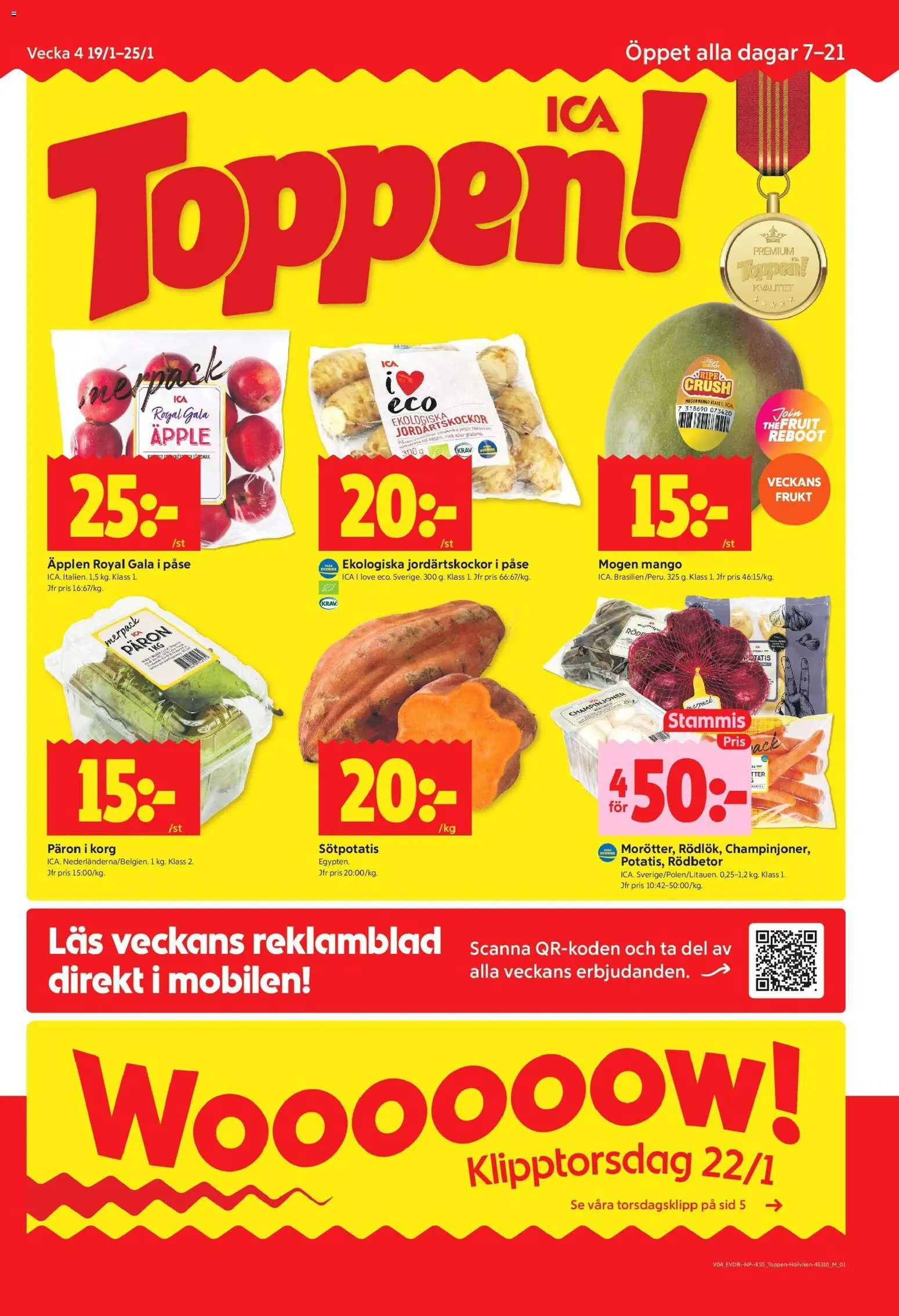 Förhandsgranska reklamblad Höllviken från butik ICA Kvantum gäller från 19/01/2026
