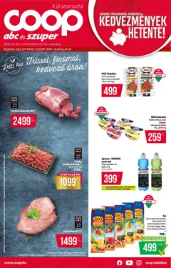 COOP - Észak Kelet Pro-Coop Zrt megtekintése, amely érvényes 2026.01.29.-től