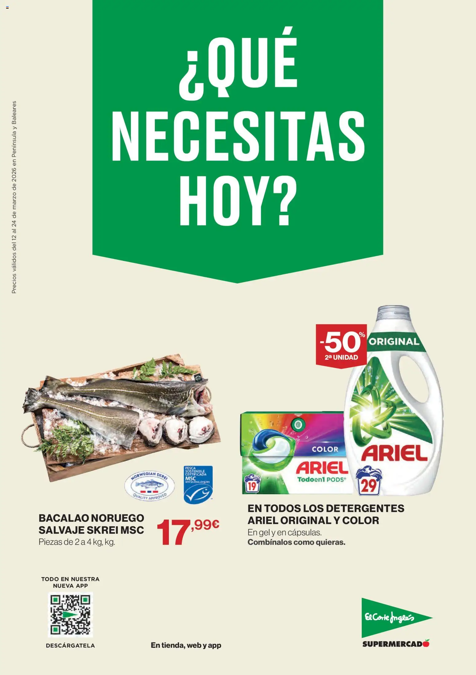 Vista previa del folleto de la tienda El Corte Inglés válido desde el 12/03/2026 