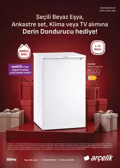 Arçelik Arçelik Katalog 01.04.2026 - Broşürünün önizlemesi