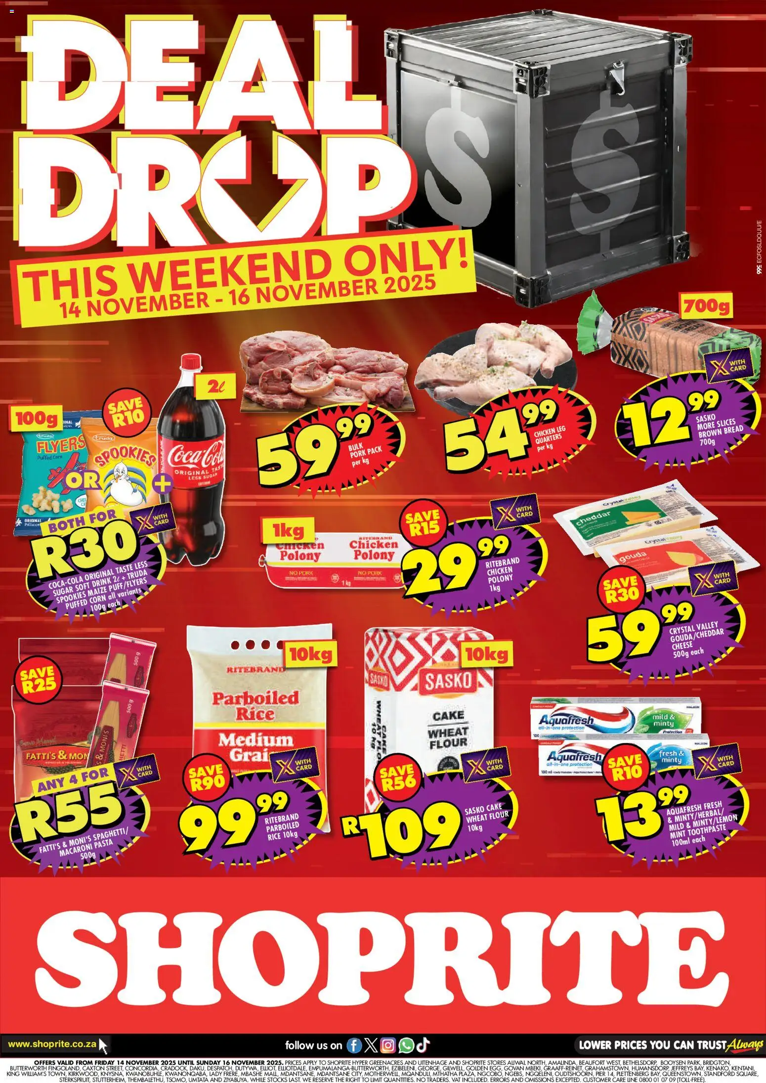 Preview of Shoprite flyer valid from 14/11/2025