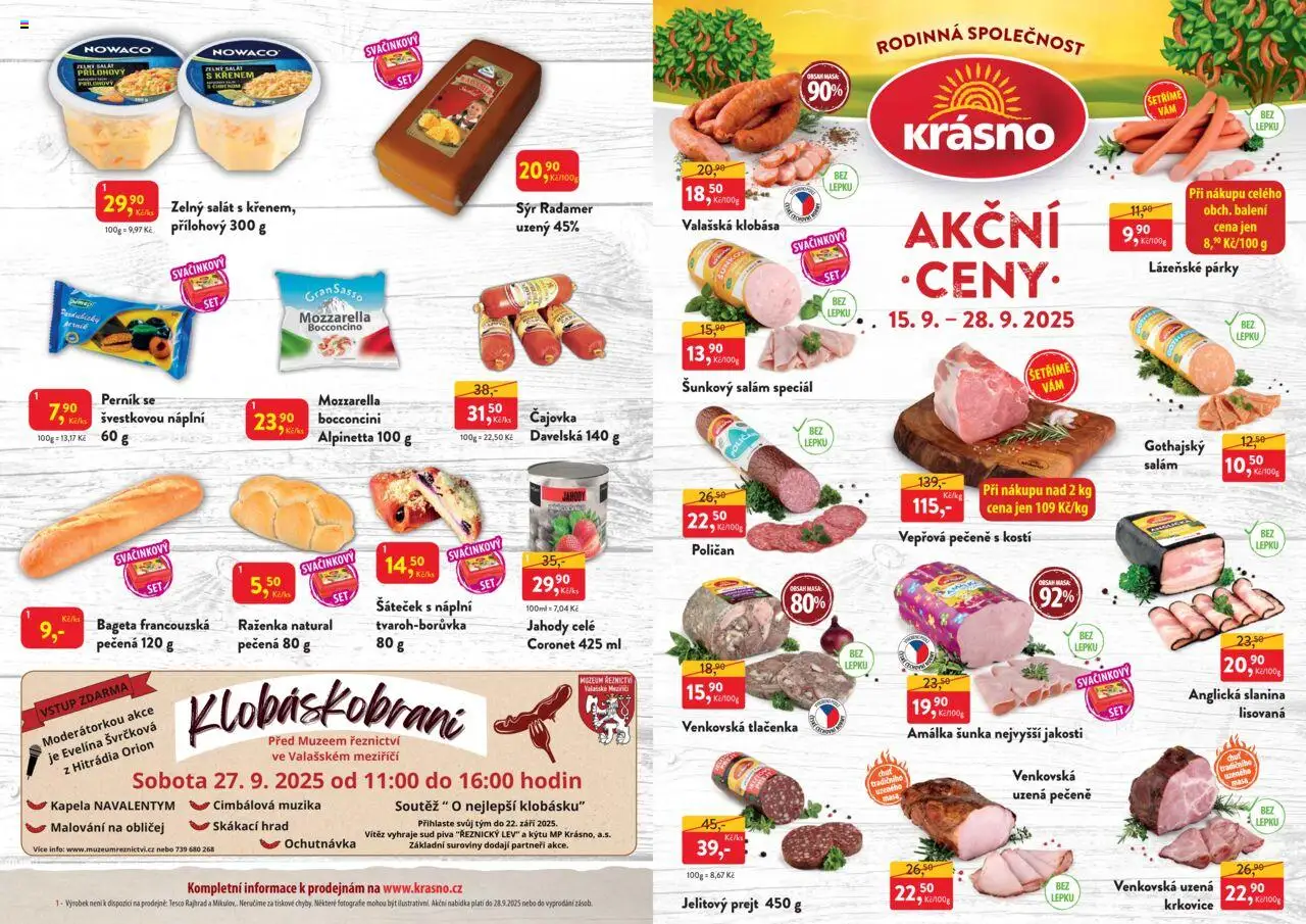  MP Krásno leták (15.09.2025) - Akce, Aktuální nabídka