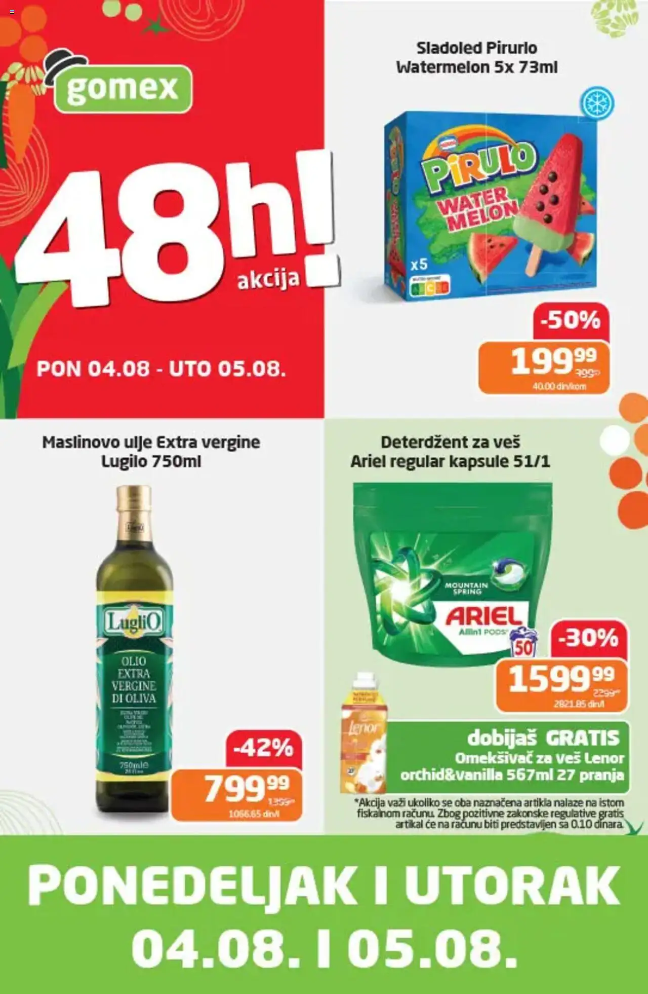 Gomex katalog važi od 04.08.2025 - stranica 1