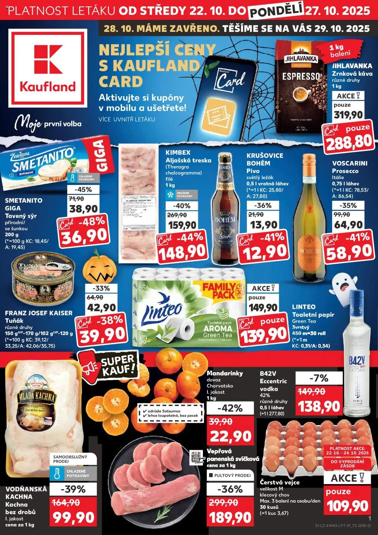  KAUFLAND Leták (22.10.2025) příští týden 