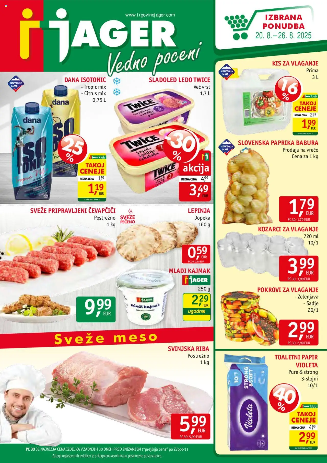 Jager Katalog od 20.08.2025 - aktualna ponudba - stran 1