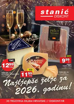 Pregled letka Ponuda trgovine Stanić Diskont vrijedi od 29.12.2025