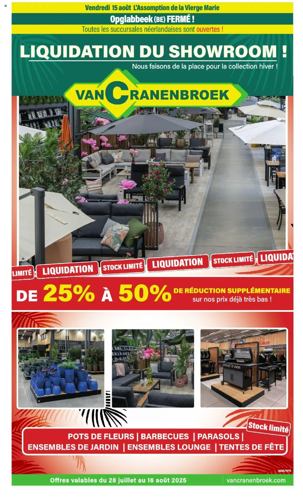 Van Cranenbroek shop Publicité geldig vanaf 28/07/2025 - Paginanummer 1
