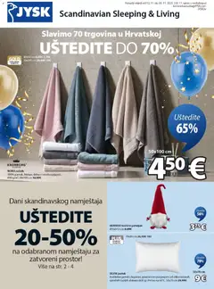 Pregled letka Katalog trgovine JYSK vrijedi od 12.11.2025