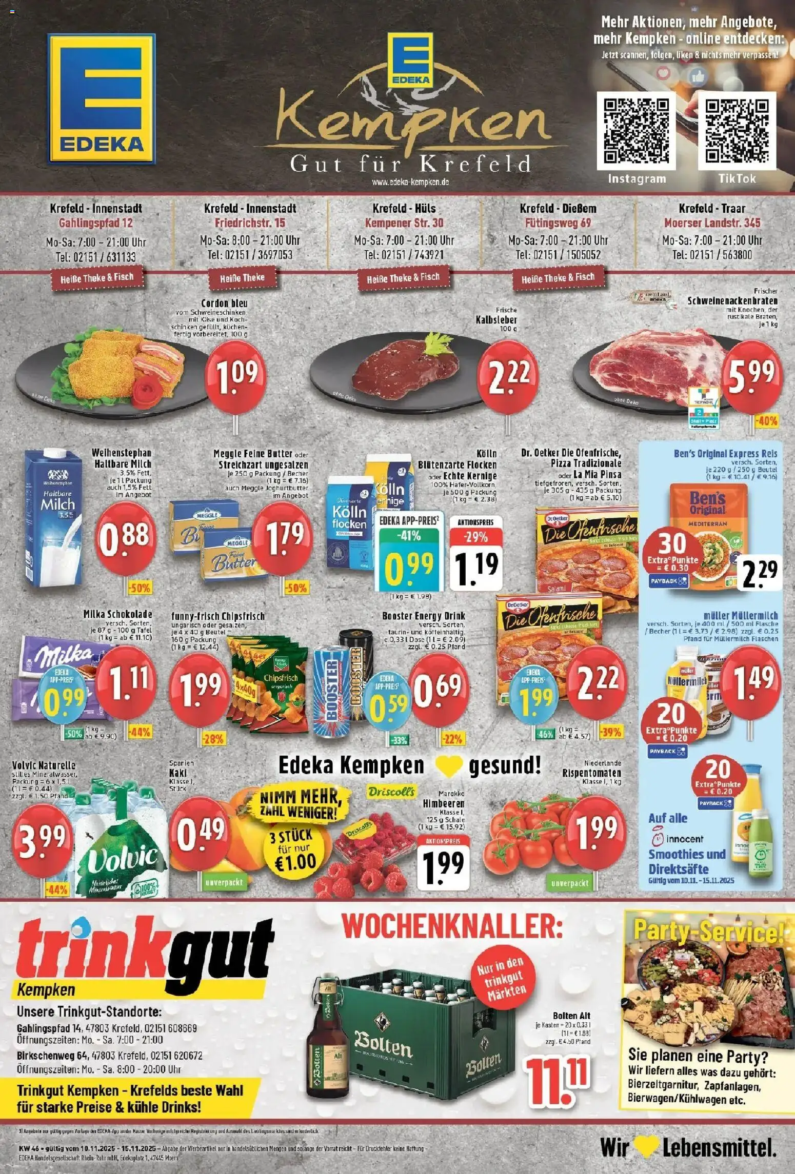 Vorschau von dem Prospekt des Geschäftes Edeka, gültig ab dem 10.11.2025