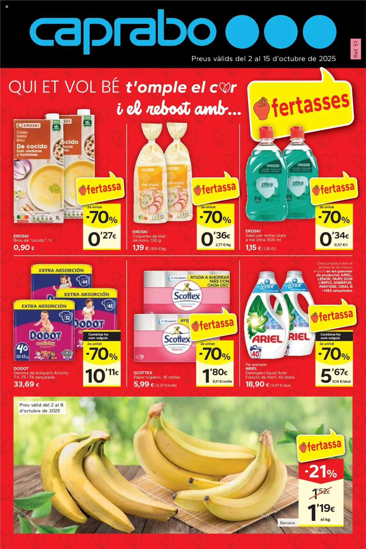 Caprabo Folleto > 02/10 - 15/10/2025 > Ofertas - Verduras, Maíz