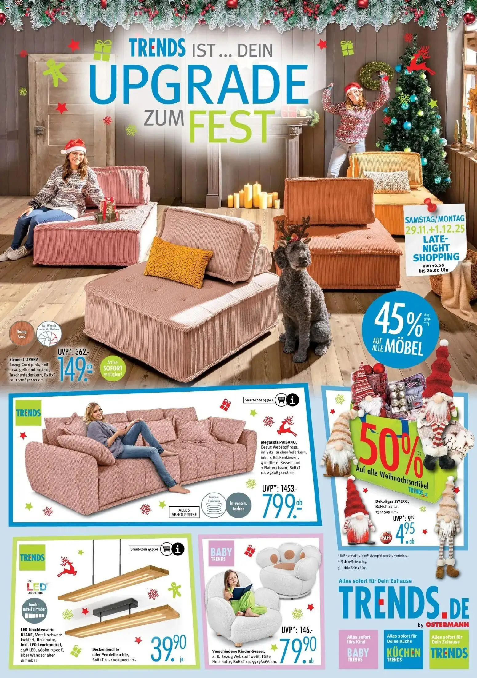 Vorschau von dem Prospekt des Geschäftes Trends, gültig ab dem 28.11.2025