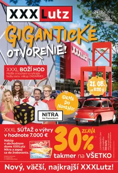 Náhľad XXXLutz letáku platného od 21.08.2025