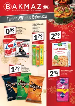 Pregled letka Katalog trgovine Bakmaz vrijedi od 08.12.2025