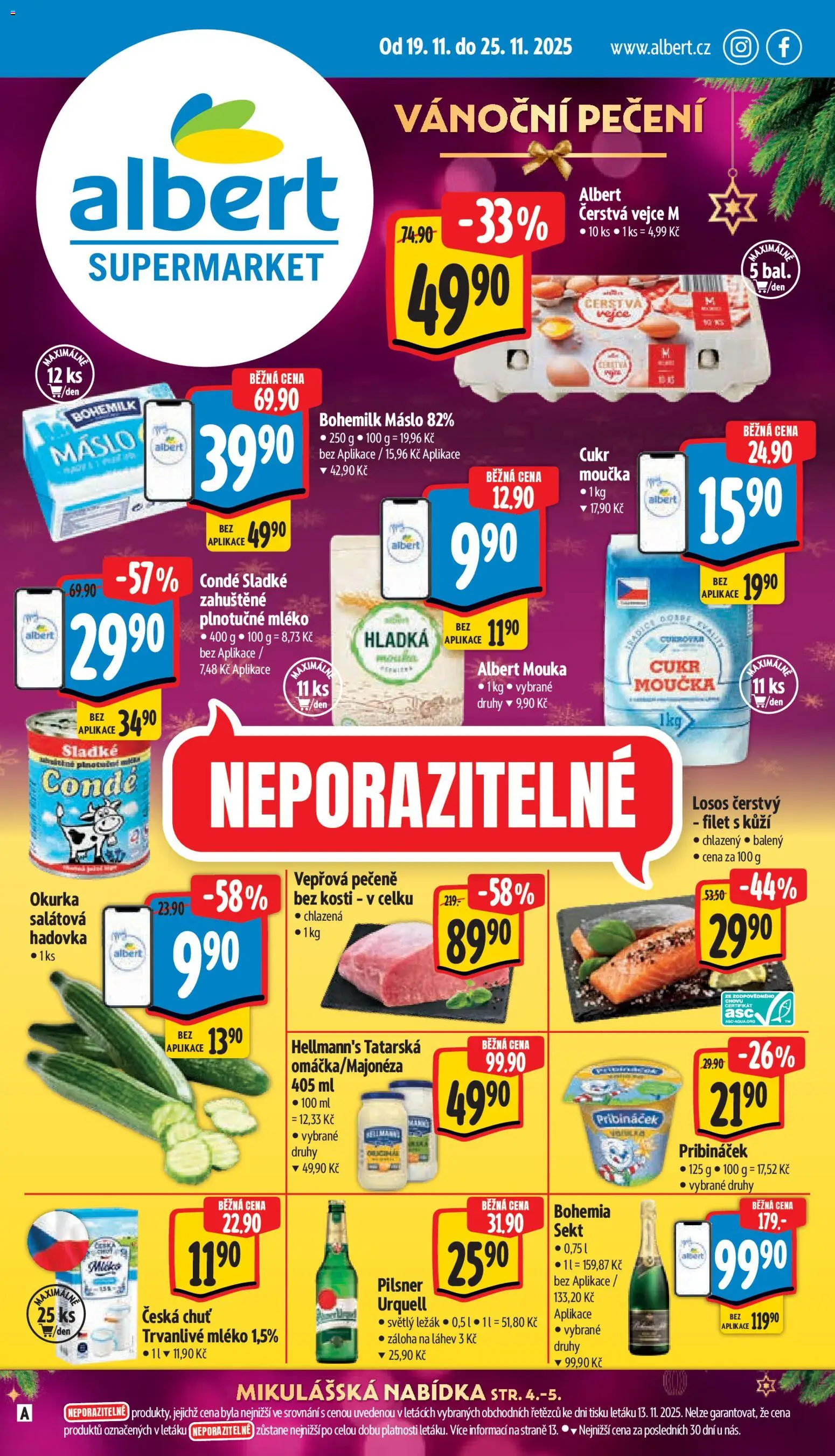 Náhled nabídky: Albert Supermarket platný od 19.11.2025