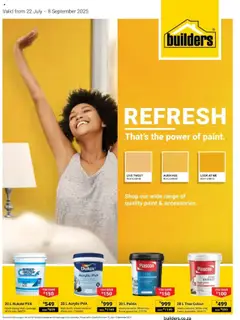 Preview of Builders flyer valid from 22/07/2025