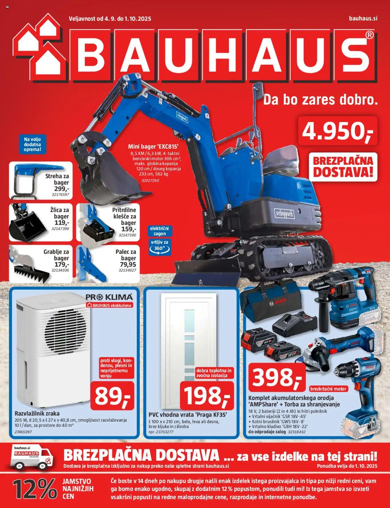 Bauhaus Katalog od 04.09.2025 - aktualna ponudba - stran 1