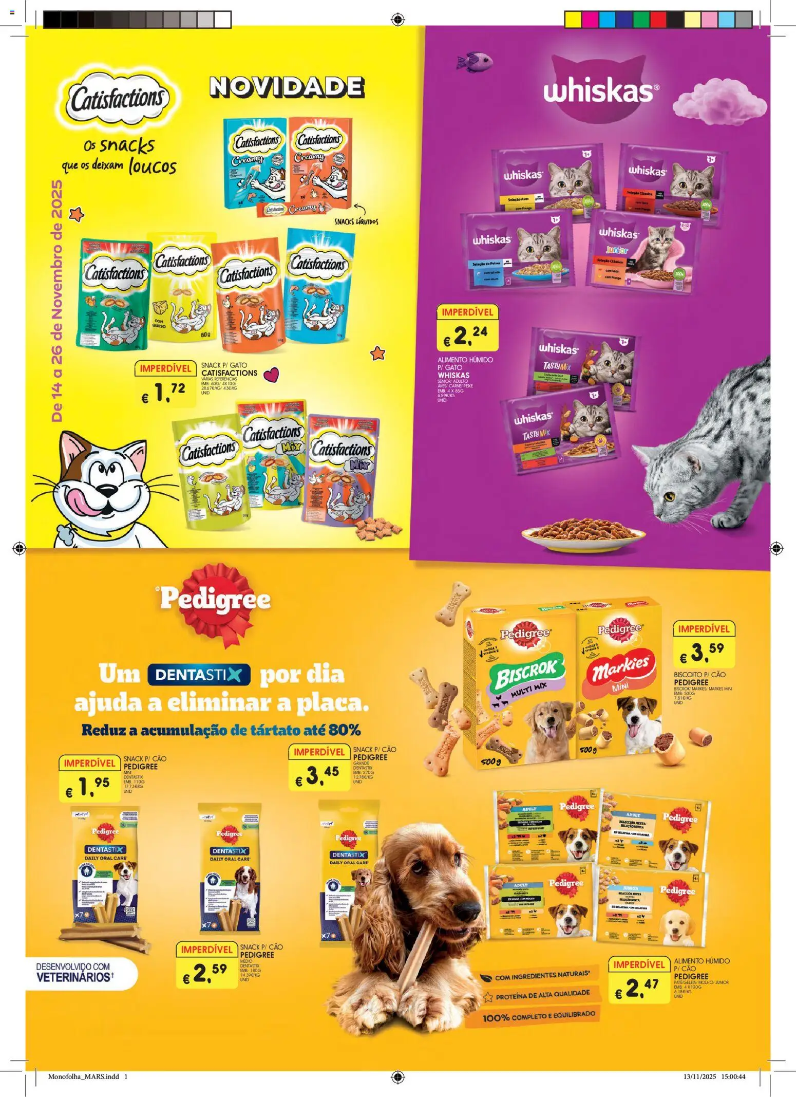 Pré-visualização do folheto da loja Meu Super válida a partir de 14/11/2025