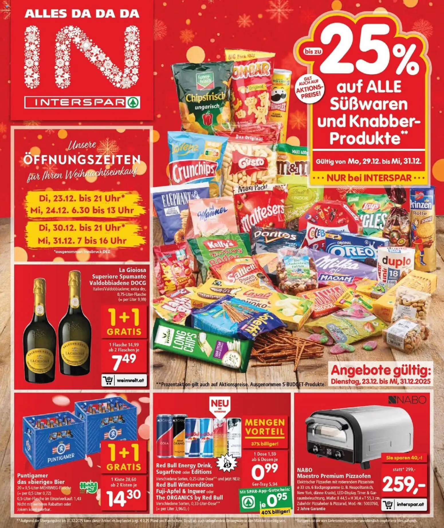Vorschau der Angebote: Interspar Burgenland gültig ab 22.12.2025