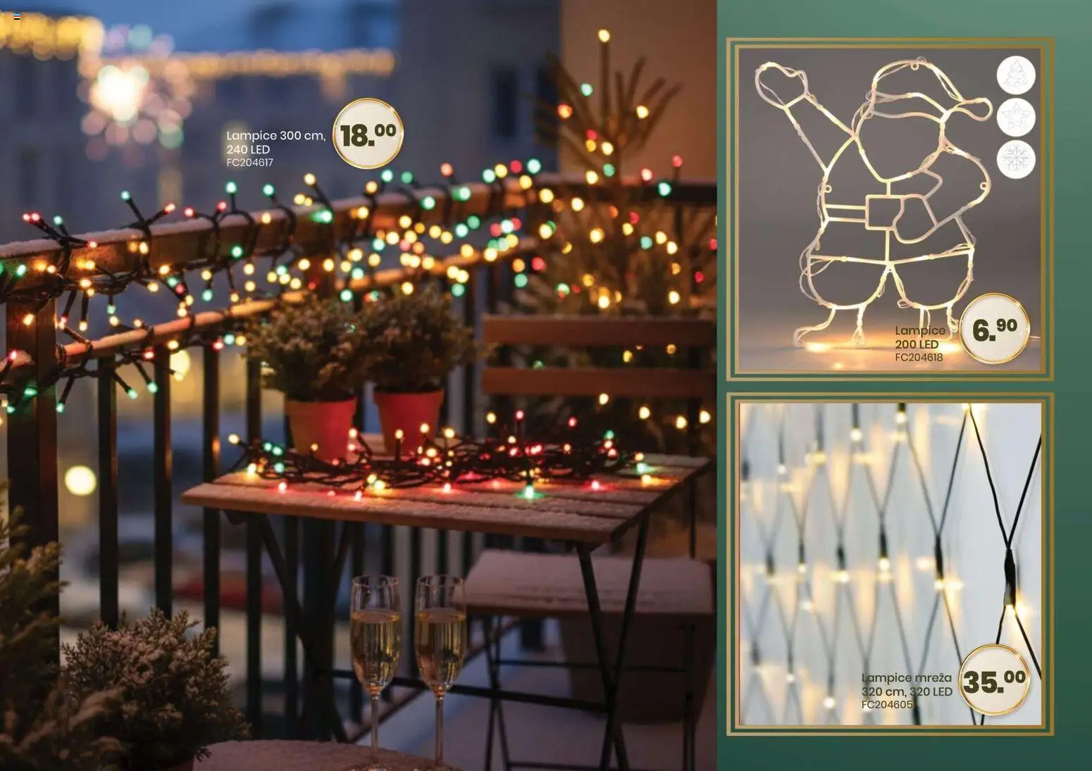 Pregled letka Čarobna blagdanska ponuda trgovine FIS vrijedi od 2025.12.14