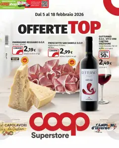 Anteprima dell'opuscolo Volantino Superstore - Genova dal negozio COOP valido da 05/02/2026