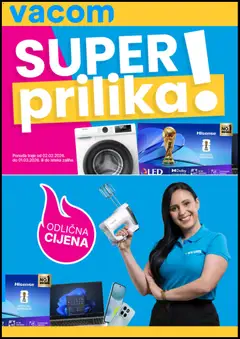 Pregled letka Katalog trgovine Vacom vrijedi od 10.02.2026