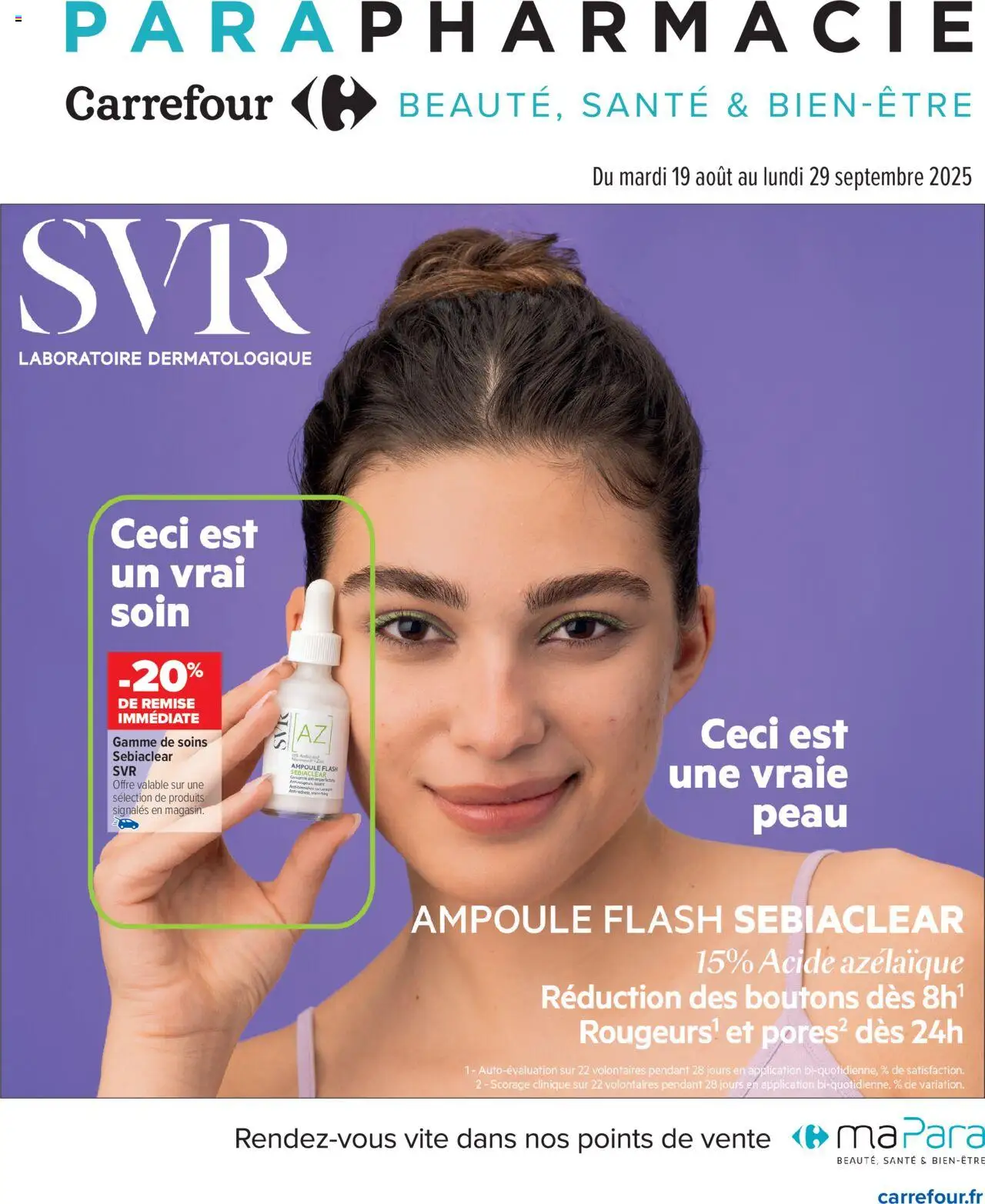 Parapharmacie de la boutique Carrefour valable du 19/08/2025 - Page numéro 1