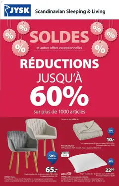 Prévisualisation de Publicité du magasin JYSK formulaire valide 02/01/2026