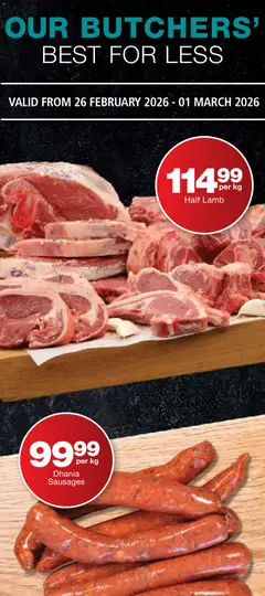 Preview of Checkers flyer valid from 26/02/2026