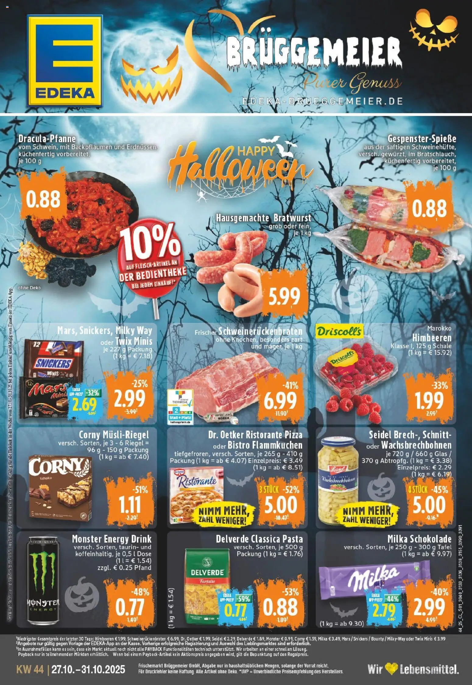 EDEKA Prospekt ab 26.10.2025 - Prospekt Kevelaer Online