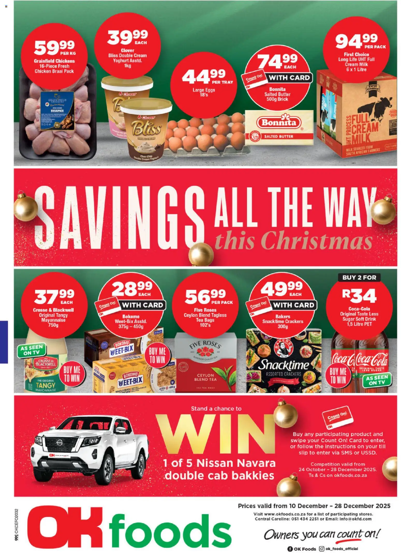 Preview of OK Foods flyer valid from 10/12/2025