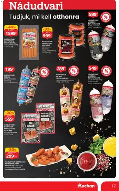 Auchan - Akciós újság Auchan megtekintése, amely érvényes 2025.12.04.-től | Oldal: 17