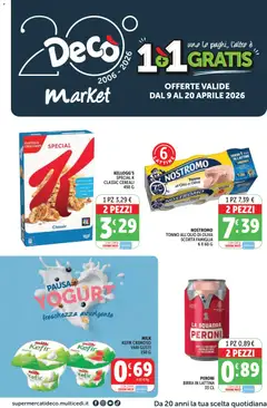 Anteprima dell'opuscolo Decò volantino Market Campania dal negozio Decò valido da 09/04/2026