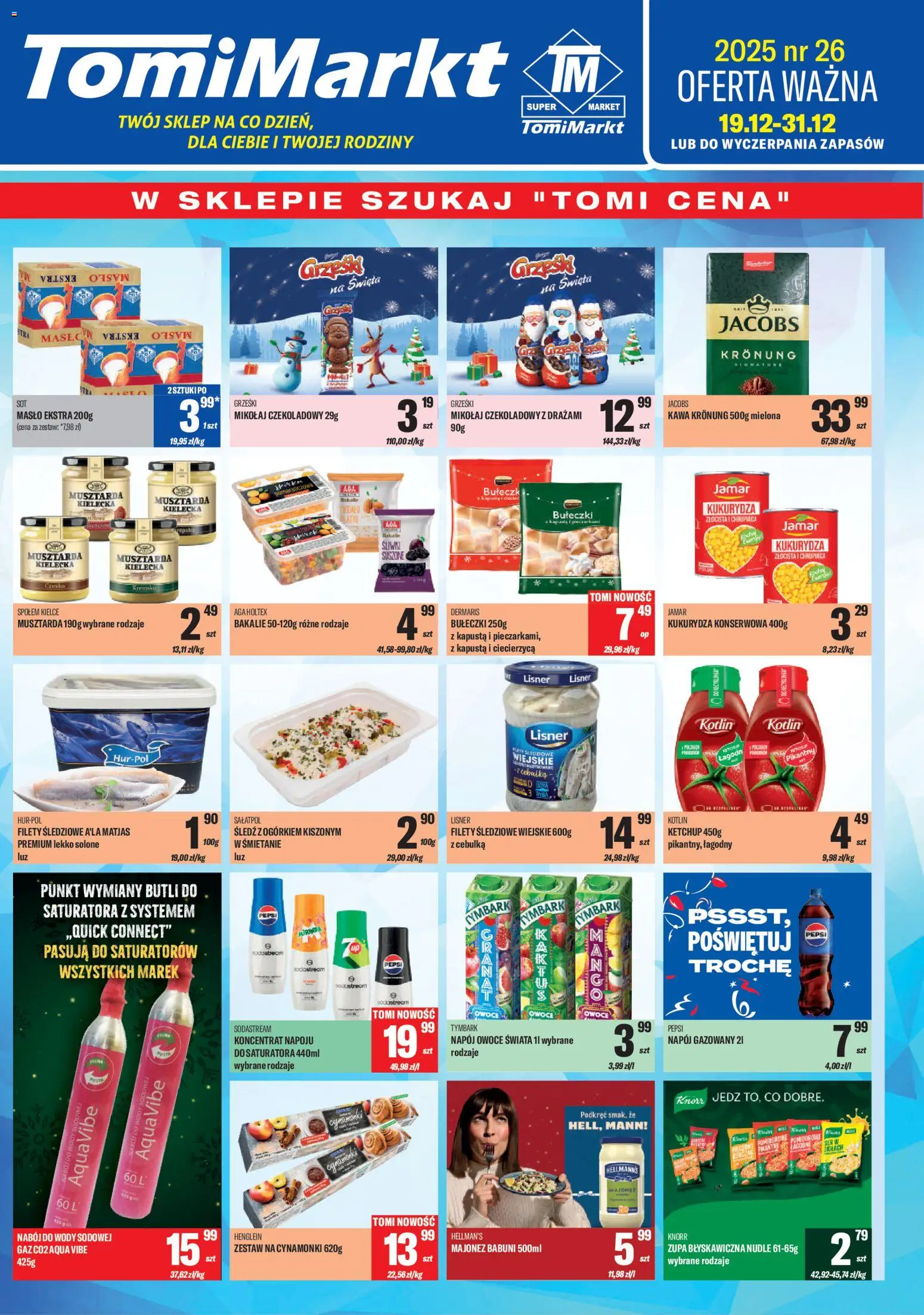 Pogląd gazetki "Gazetka" ze sklepu TomiMarkt ważnej od 19.12.2025