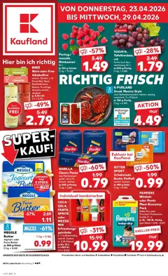 Vorschau von dem Prospekt des Geschäftes Kaufland, gültig ab dem 23.04.2026