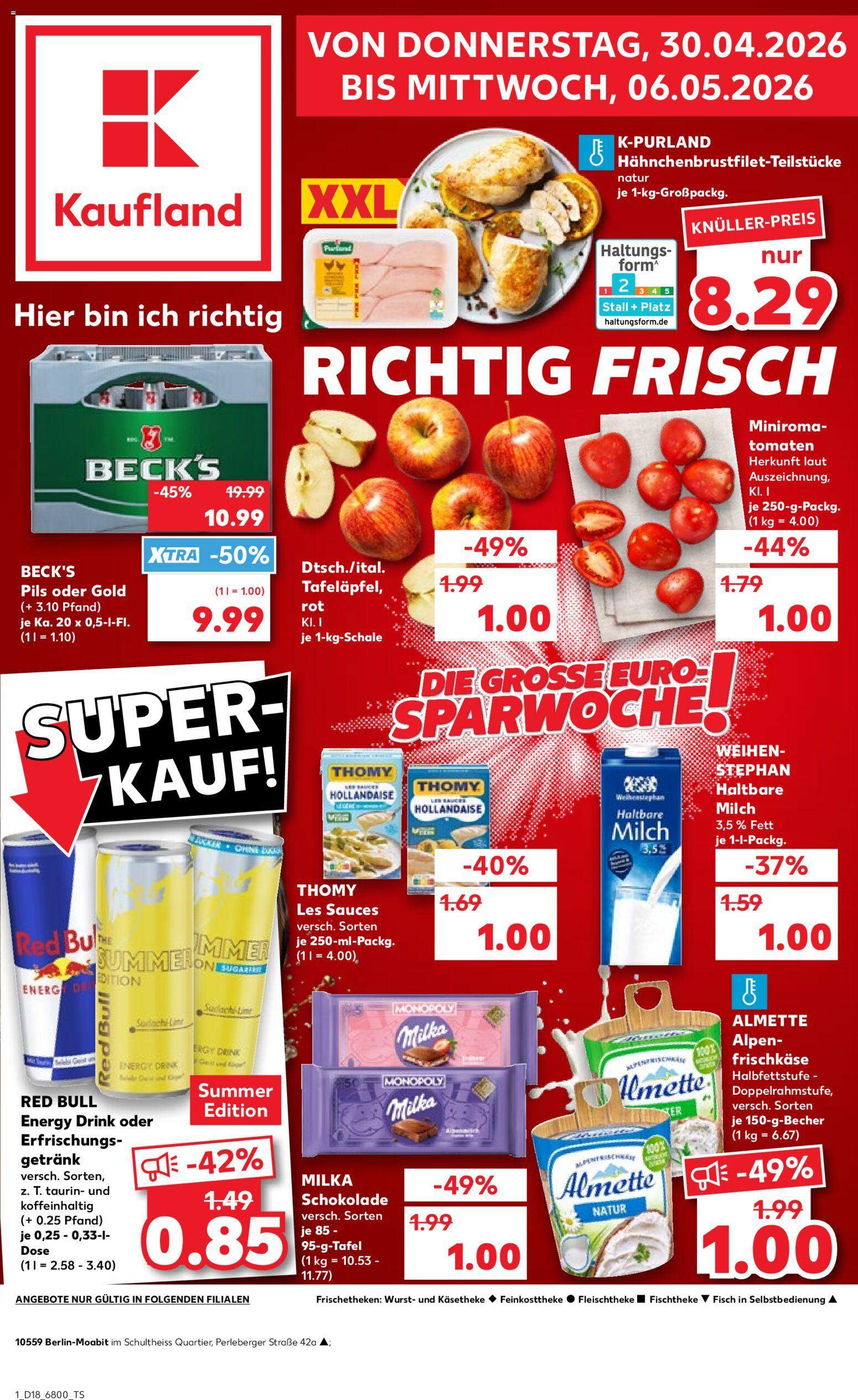 Neues Kaufland prospekt zum blättern 30.04.