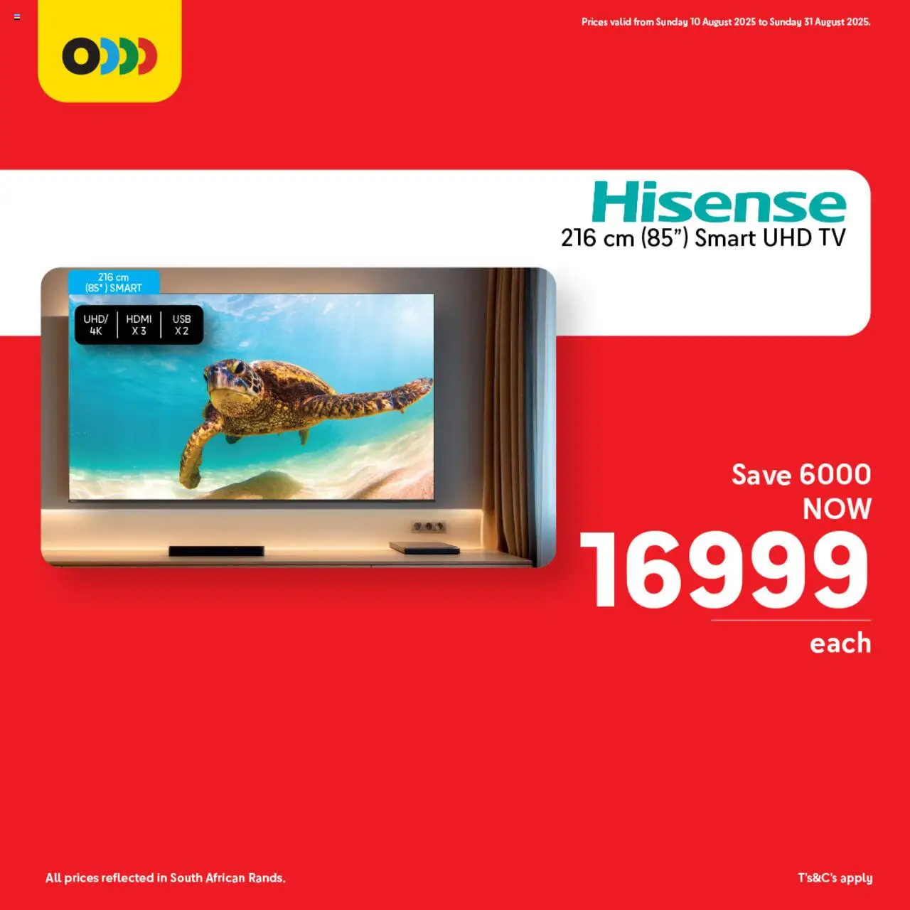 Makro Latest Deals TV from 10/08 - 31/08/2025 > Promotions