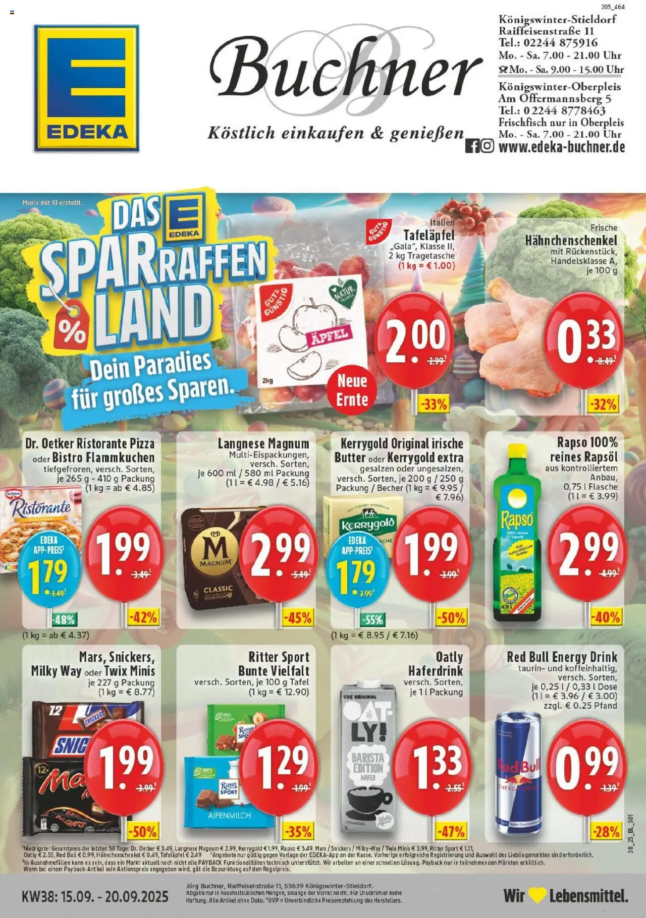 EDEKA Prospekt ab 14.09.2025 - Prospekt Königswinter-Stieldorf Online
