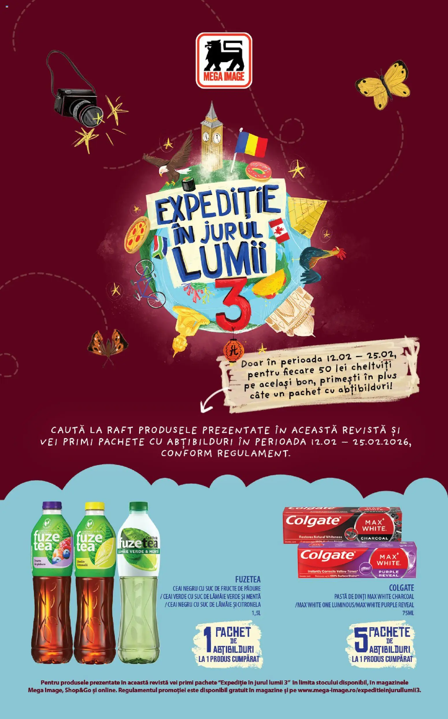 Previzualizarea de cataloage: Mega Image Catalog - Expeditie In Jurul Lumii 3 valabil de la 12.02.2026