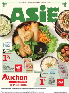 Prévisualisation de Nouvel an asiatique du magasin Auchan formulaire valide 27/01/2026