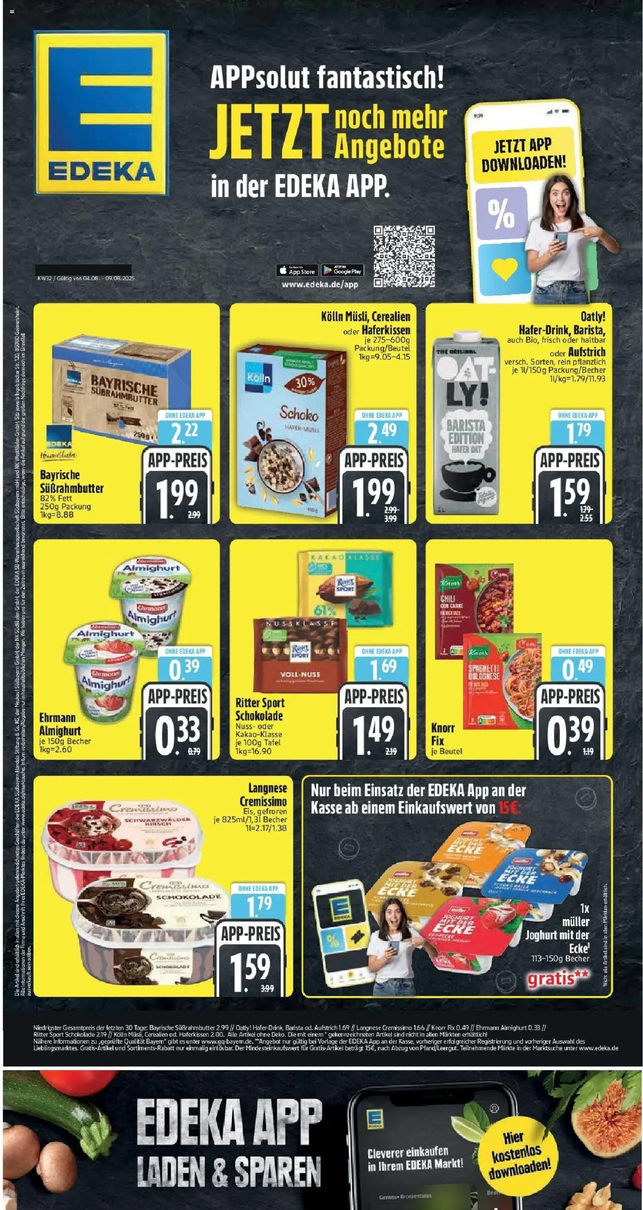 EDEKA Prospekt ab 03.08.2025 - Prospekt Kirchseeon Online