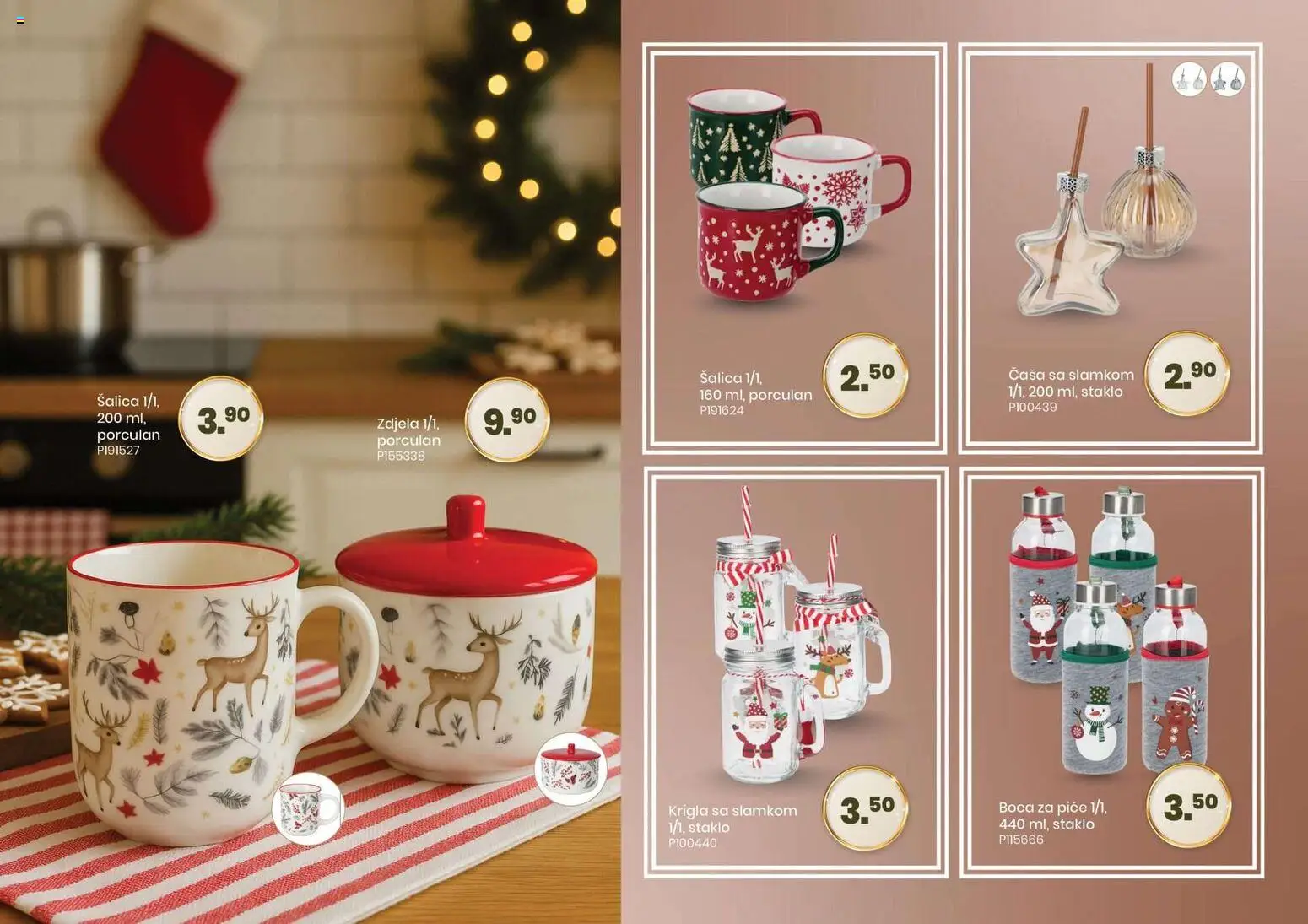 Pregled letka Čarobna blagdanska ponuda trgovine FIS vrijedi od 2025.12.14