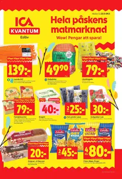 Förhandsgranska reklamblad Eslöv från butik ICA Kvantum gäller från 23/03/2026