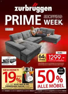 Vorschau von dem Prospekt des Geschäftes Zurbrüggen, gültig ab dem 14.09.2025