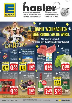Vorschau von dem Prospekt des Geschäftes Edeka, gültig ab dem 15.12.2025