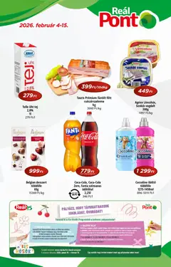 Reál - Akciós újság Pont megtekintése, amely érvényes 2026.02.04.-től