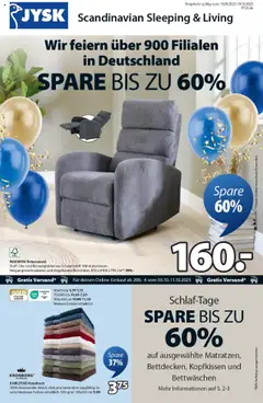 Vorschau von dem Prospekt des Geschäftes JYSK, gültig ab dem 19.09.2025