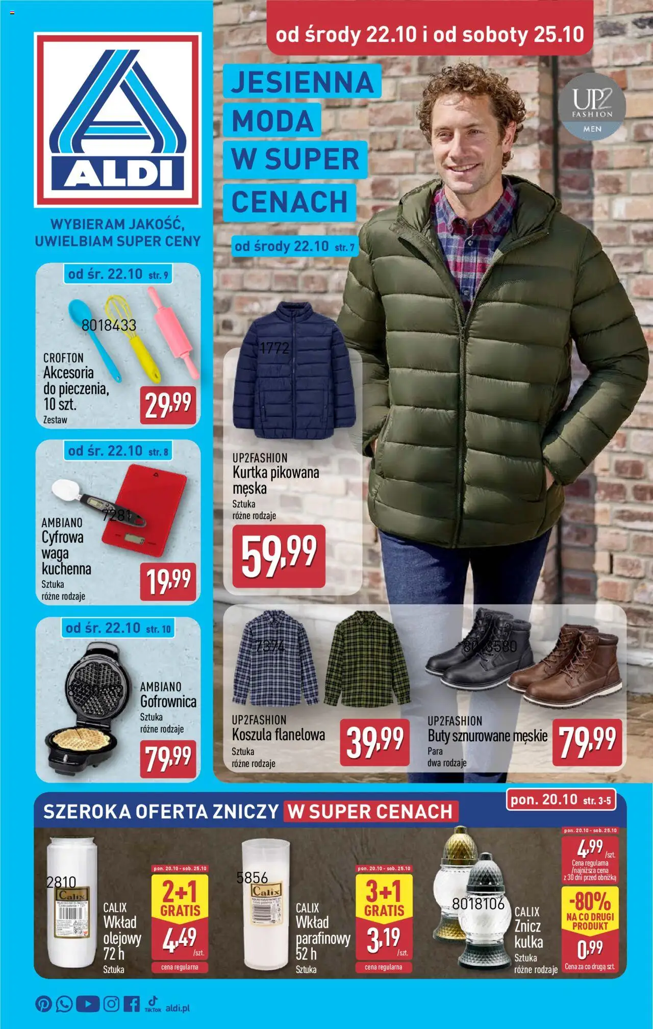 Aldi Hity od Środy i od Soboty od 22.10.2025 - Nowa Gazetka - Numer strony 1