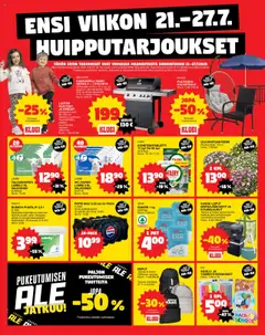 Kaupan Tokmanni Ensi viikon huipputarjoukset esikatselu, voimassa 21/07/2025